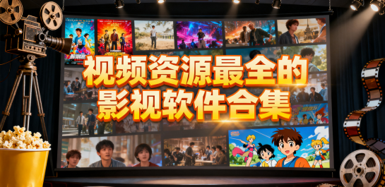 视频资源最全的影视软件合集