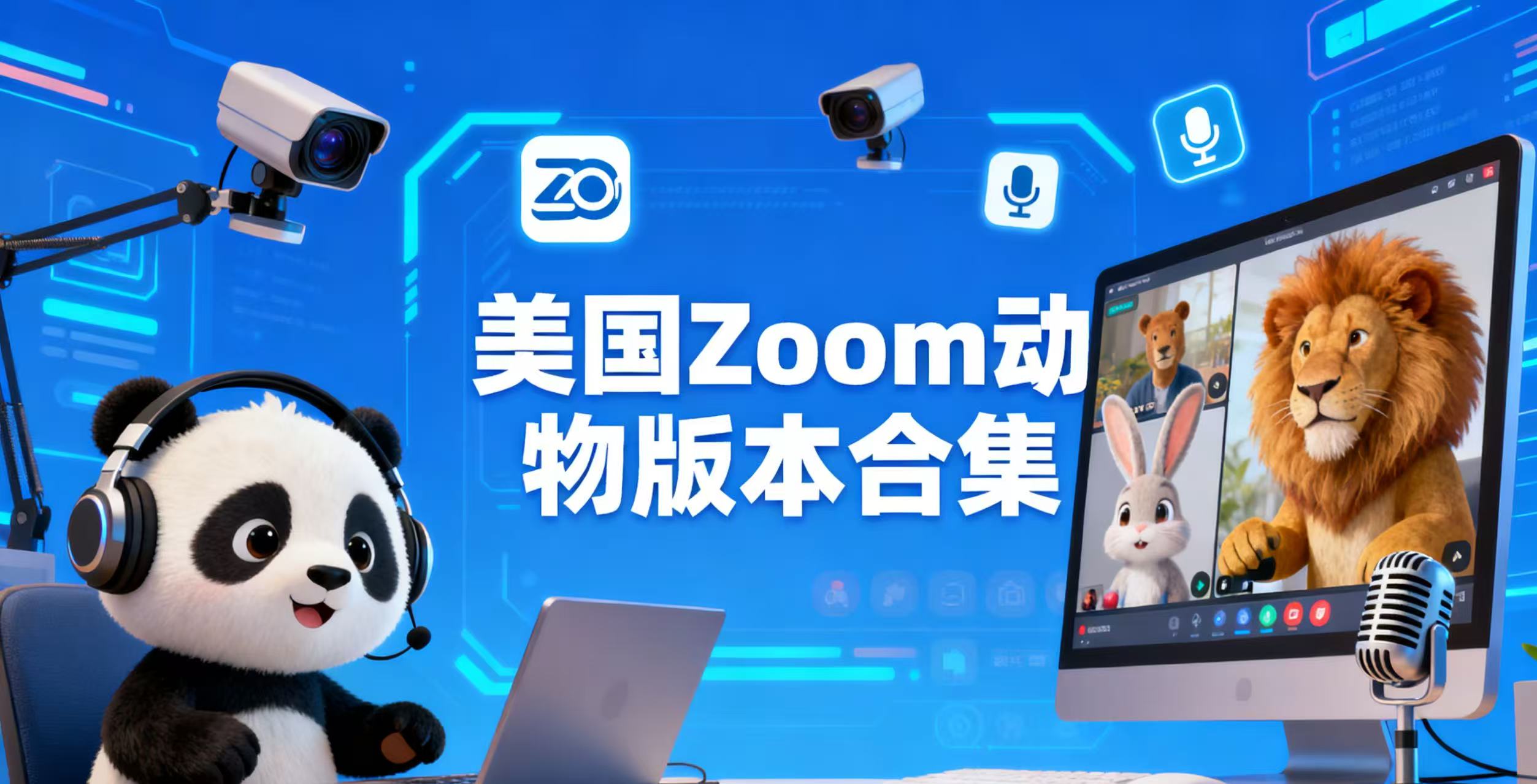 美国Zoom动物版本合集
