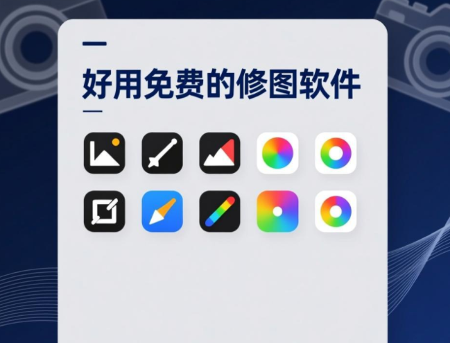 好用免费的修图软件