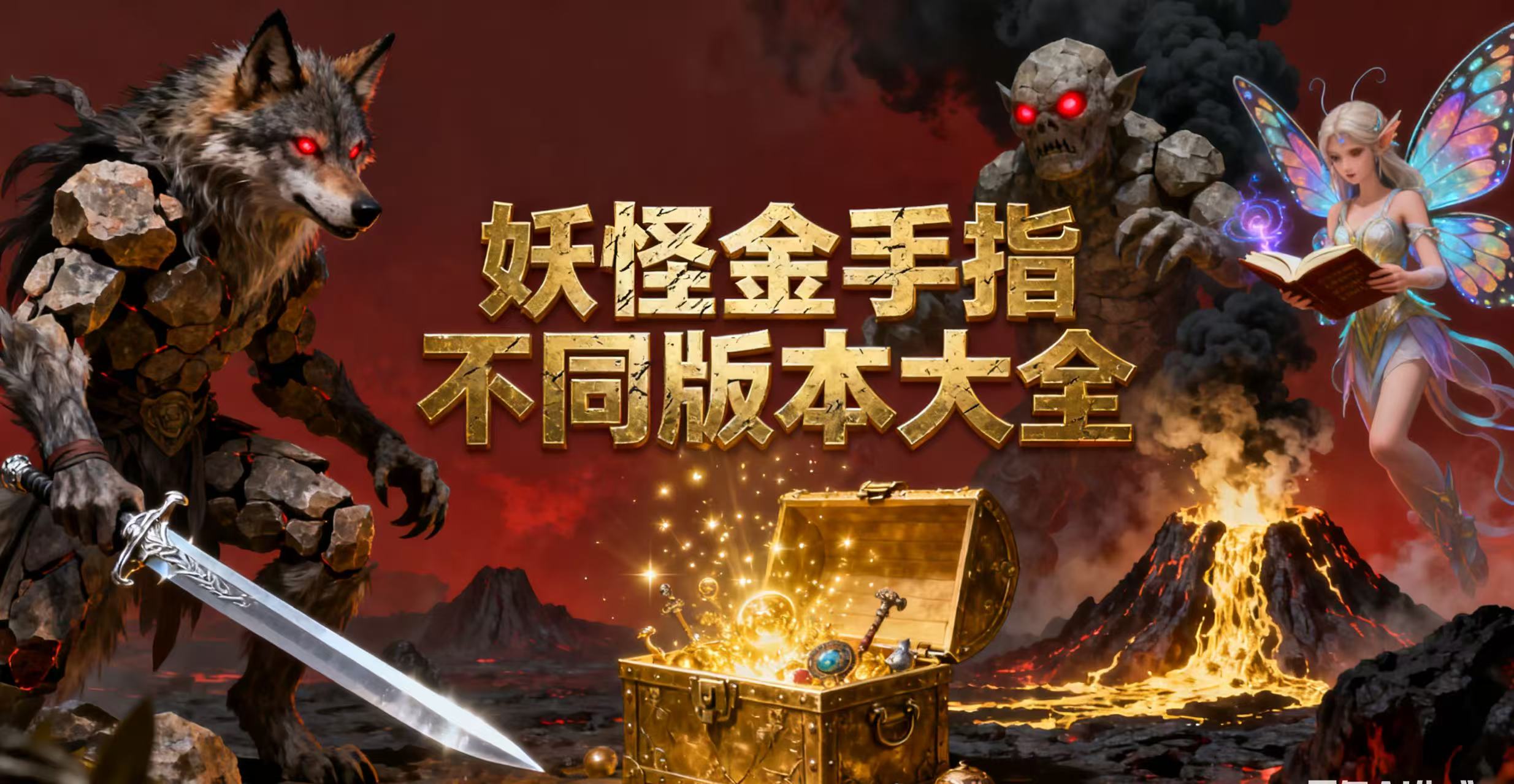 妖怪金手指不同版本大全