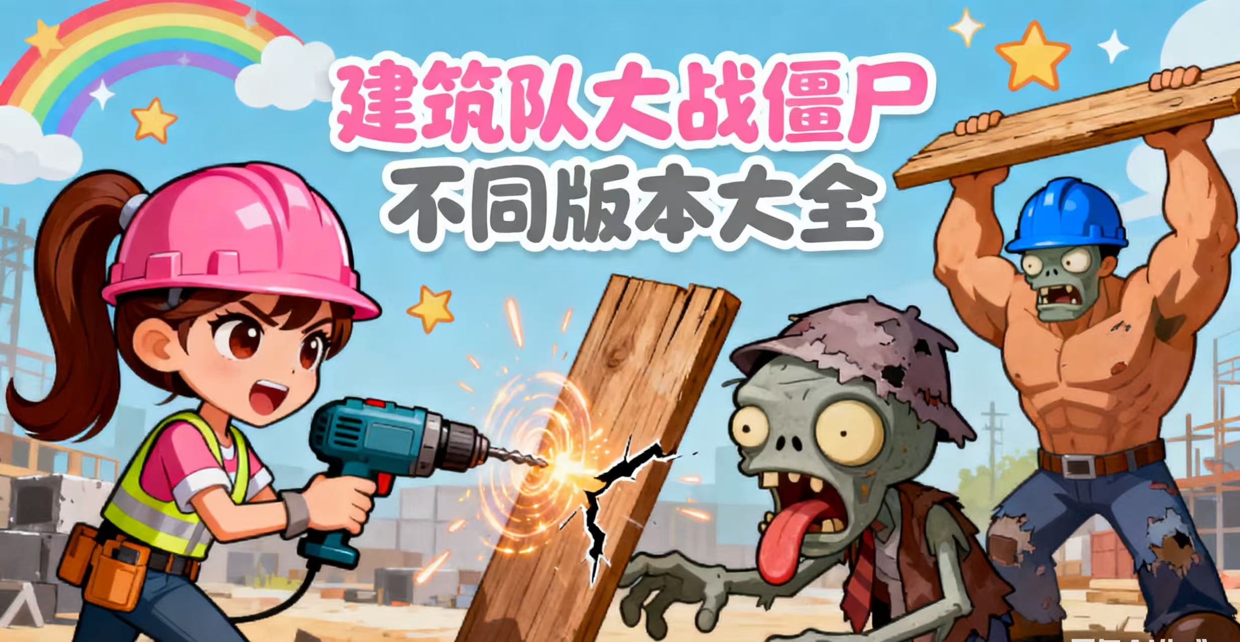 建筑队大战僵尸不同版本大全
