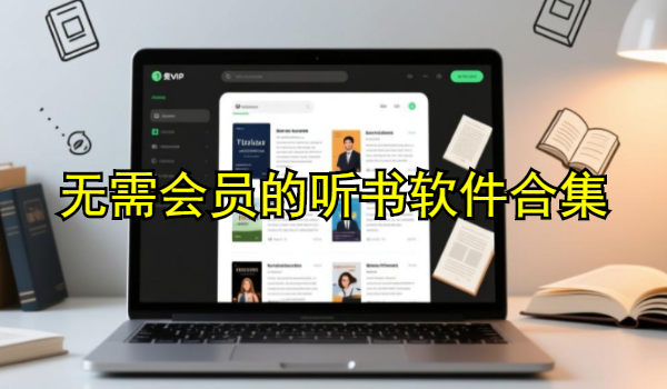 无需会员的听书软件合集