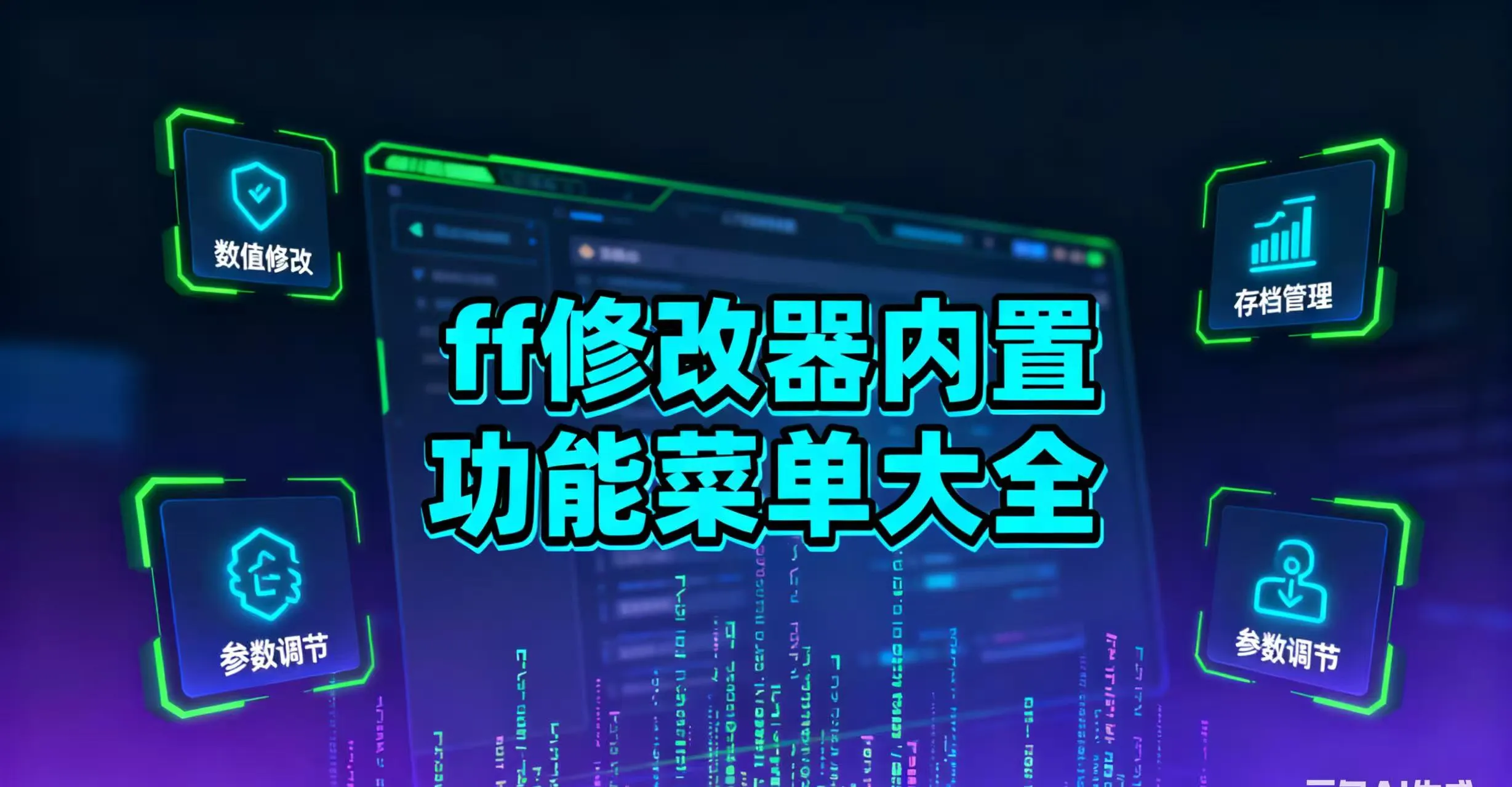 ff修改器内置功能菜单大全