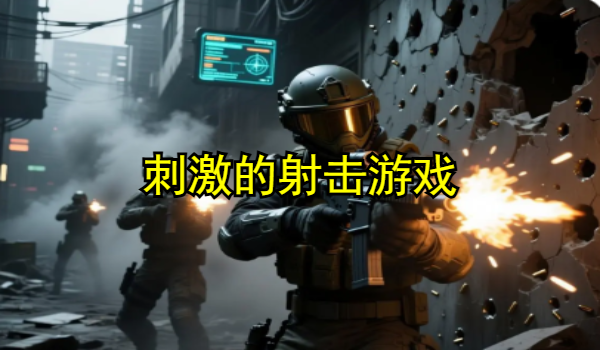 刺激的射击游戏