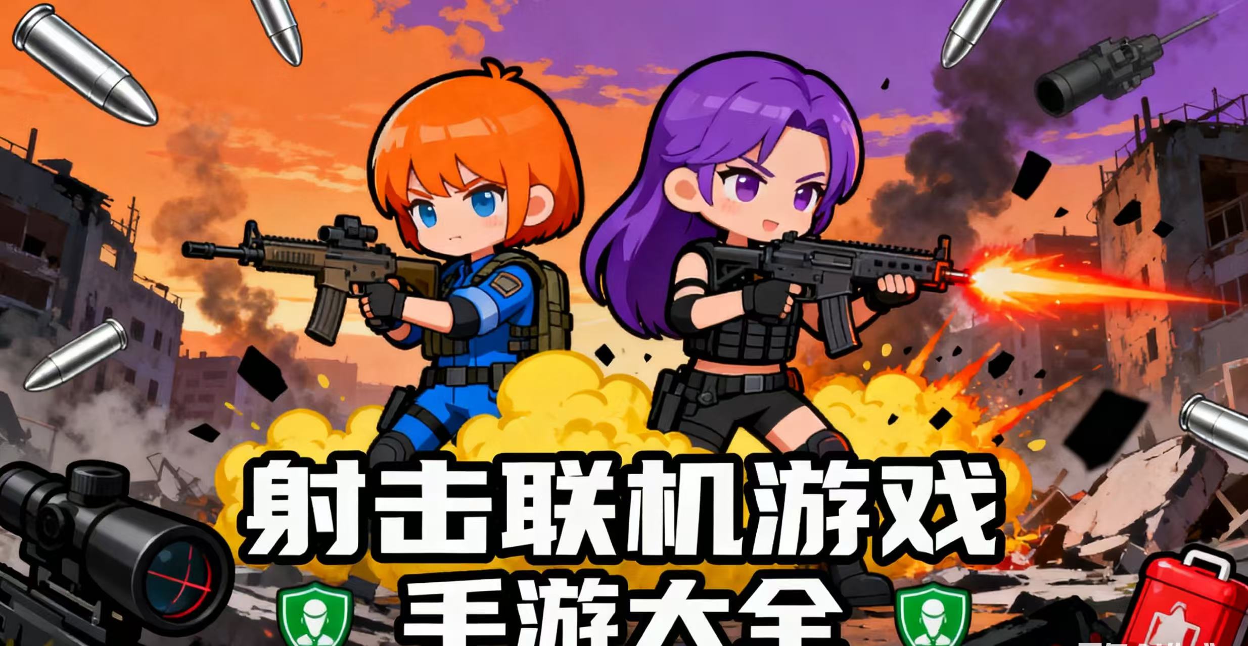 射击联机游戏手游大全