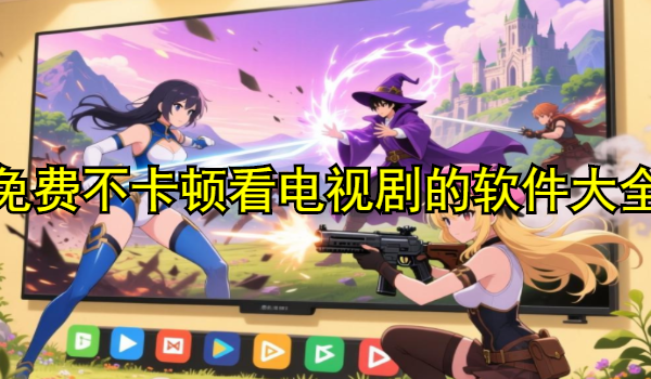 免費不卡頓看電視劇的軟件大全