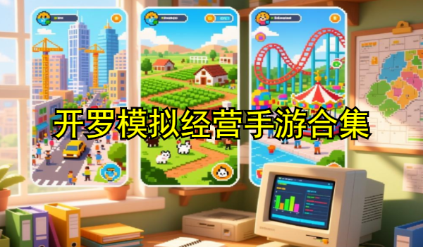 开罗模拟经营手游合集