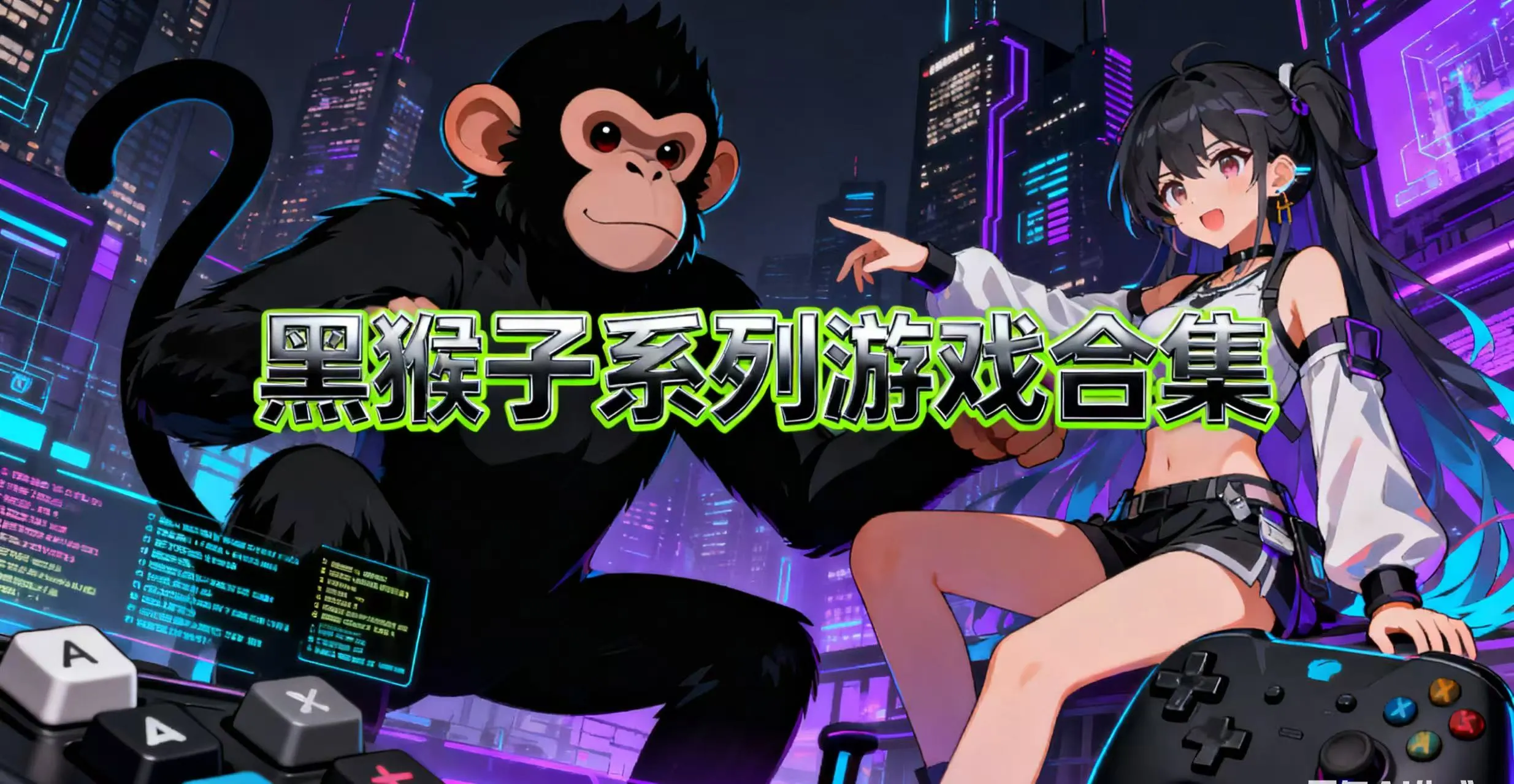 黑猴子系列游戏合集