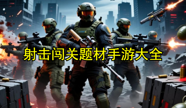 射擊闖關(guān)題材手游大全