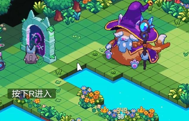 魔法编程刷宝肉鸽黑马《大猫贤者的无限法典》超好评Demo正在试玩，这是《Noita》炫彩版？