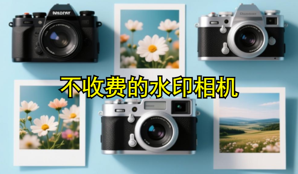 不收费的水印相机