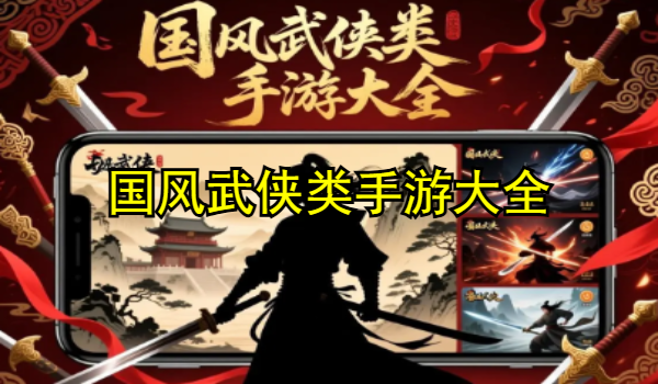 國風(fēng)武俠類手游大全