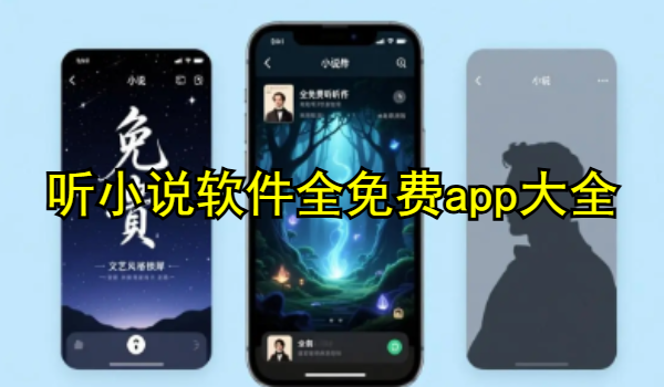 听小说软件全免费app大全