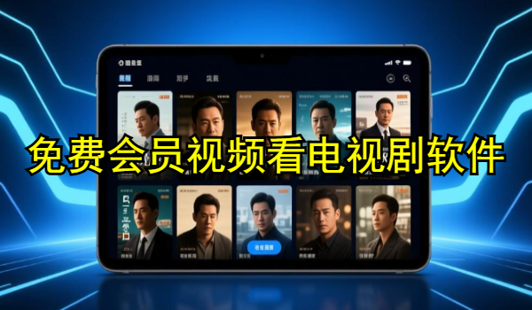 免费会员视频看电视剧软件推荐