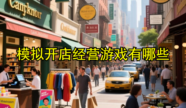 模拟开店经营游戏有哪些好玩