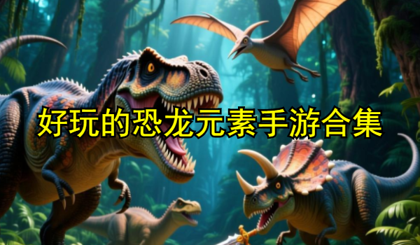 好玩的恐龙元素手游合集