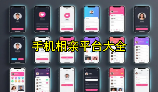 手機(jī)相親平臺(tái)大全