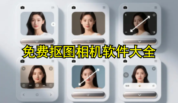 免费抠图相机软件大全