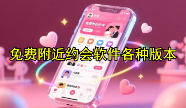 免费附近约会软件