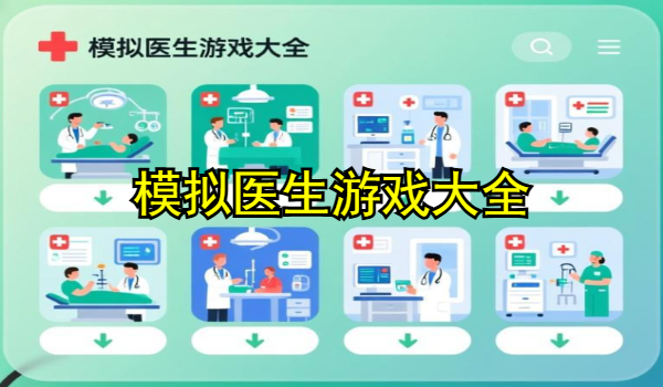 模拟医生游戏大全