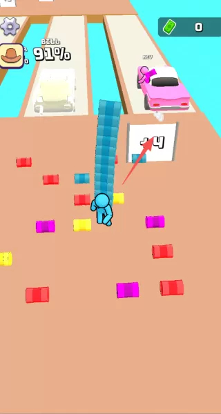 火柴人搬砖搭桥