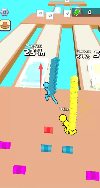 火柴人搬砖搭桥