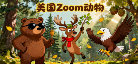 最新的美国Zoom动物高清资源