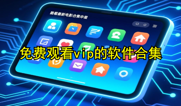 免费观看vip的软件合集