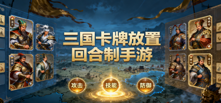 三国卡牌放置回合制手游