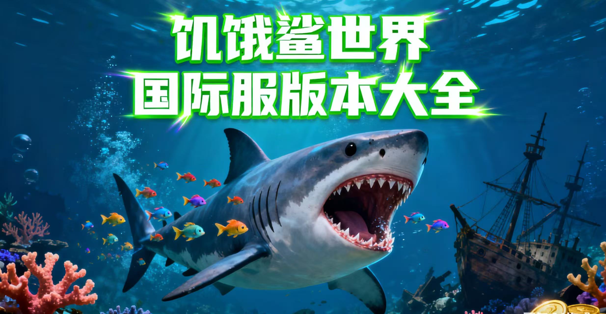 饥饿鲨世界国际服版本大全