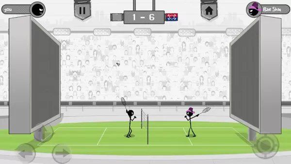 火柴人打羽毛球正版