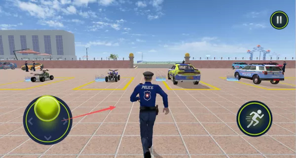 警车追逐模拟器