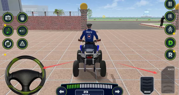 警车追逐模拟器