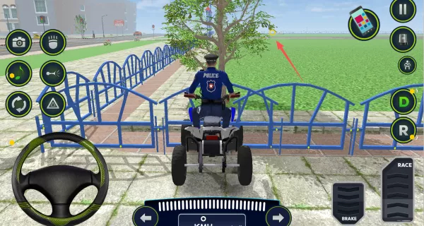 警车追逐模拟器