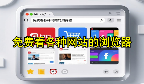 免费看各种网站的浏览器有哪些