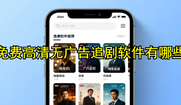 免費(fèi)高清無(wú)廣告追劇軟件有哪些