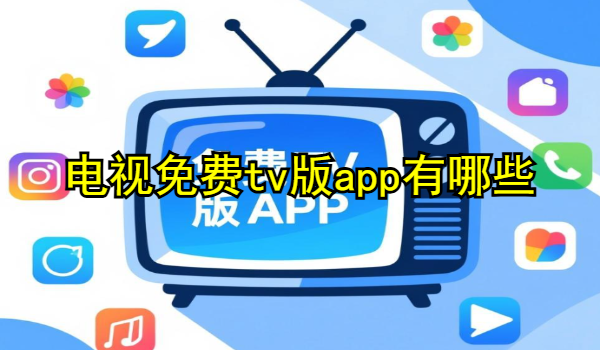 电视免费tv版app有哪些