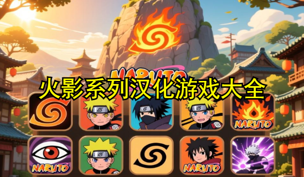 火影系列汉化游戏大全