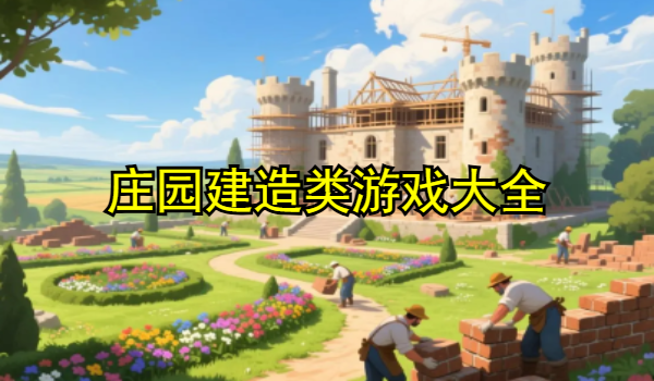 庄园建造类游戏大全