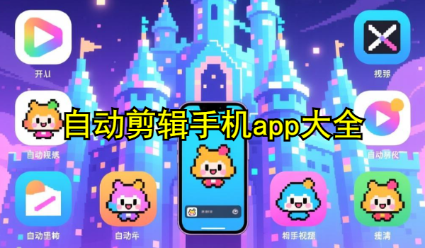 自动剪辑手机app大全