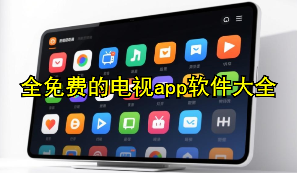 全免费的电视app软件大全