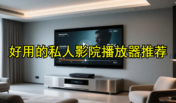好用的私人影院播放器推荐