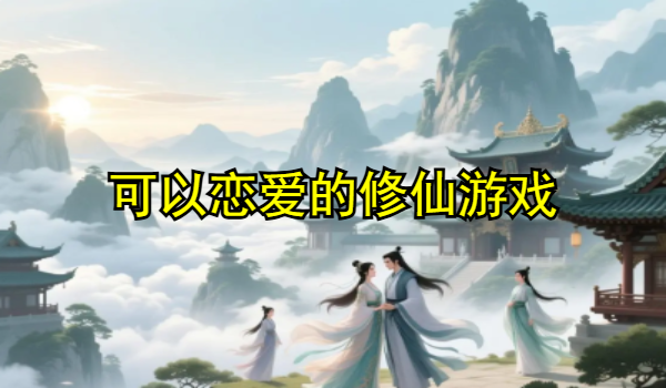 可以恋爱的修仙游戏