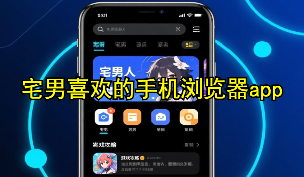 宅男喜欢的手机浏览器app