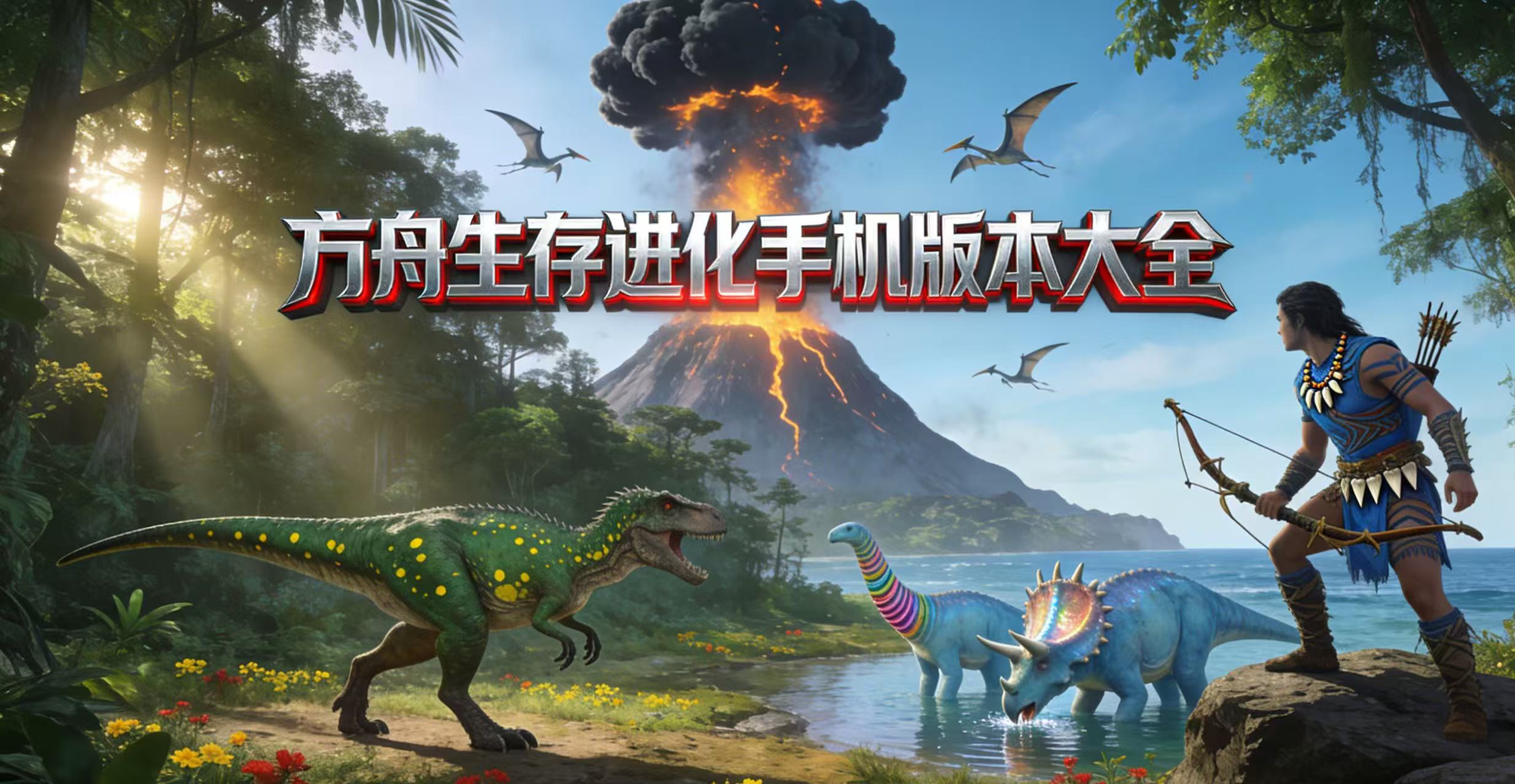 方舟生存进化手机版本大全