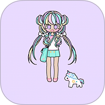 樱花下的可爱女生