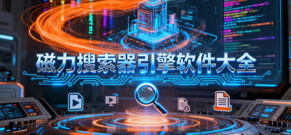 磁力搜索器引擎软件推荐