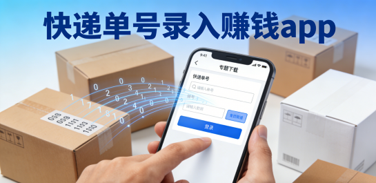 快递单号录入赚钱app