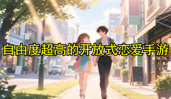自由度超高的開放式戀愛手游