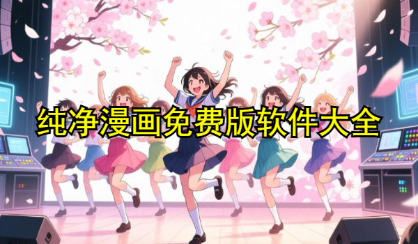 纯净漫画免费版软件大全